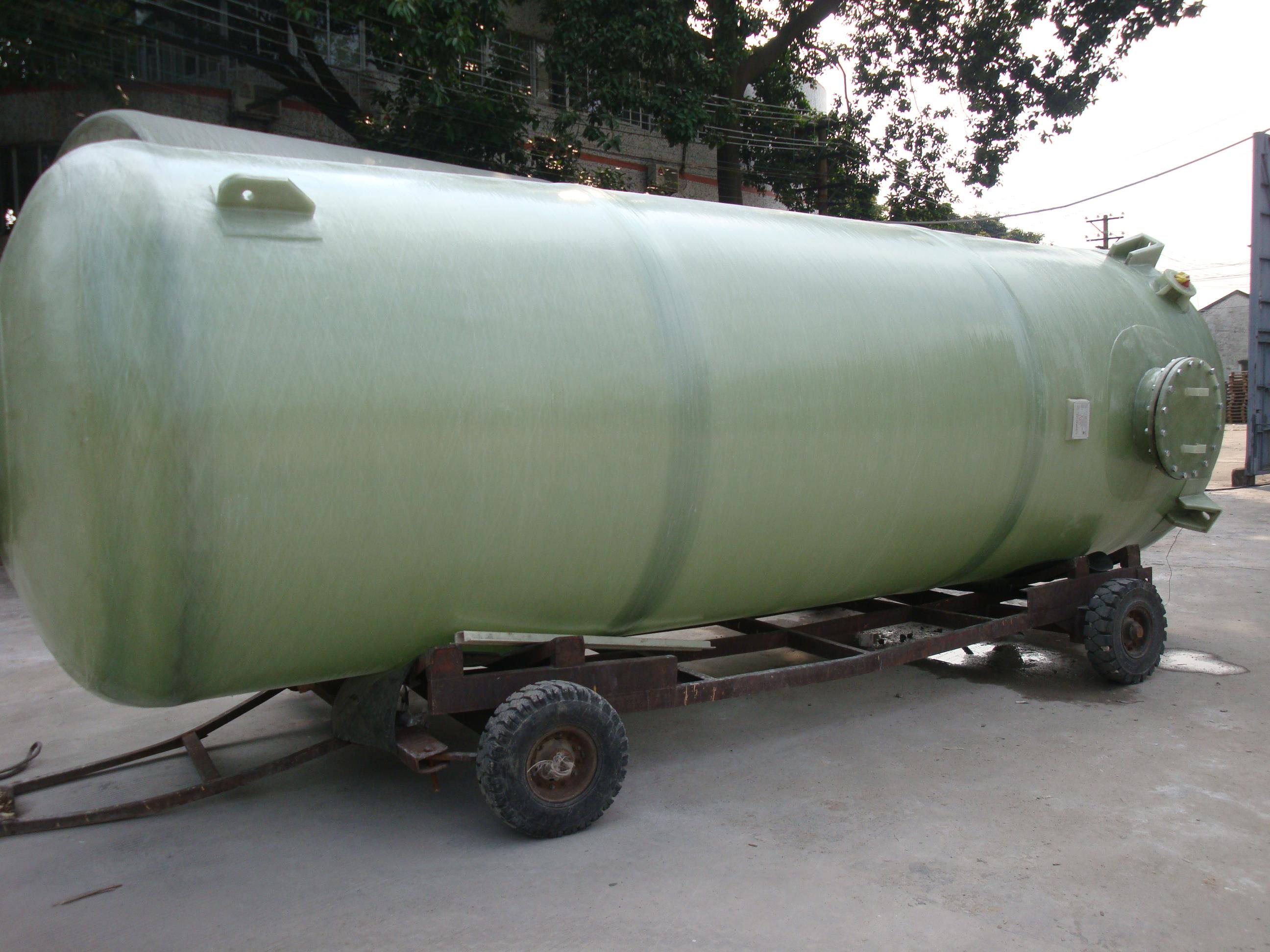 二手玻璃鋼鹽酸儲罐的報價